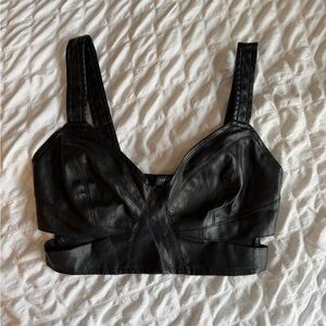 Black Faux Leather going out too